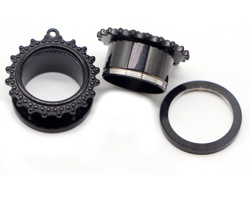 DIY Antique SCREW FIT Connector Tunnels And Plugs - DustyJewelz