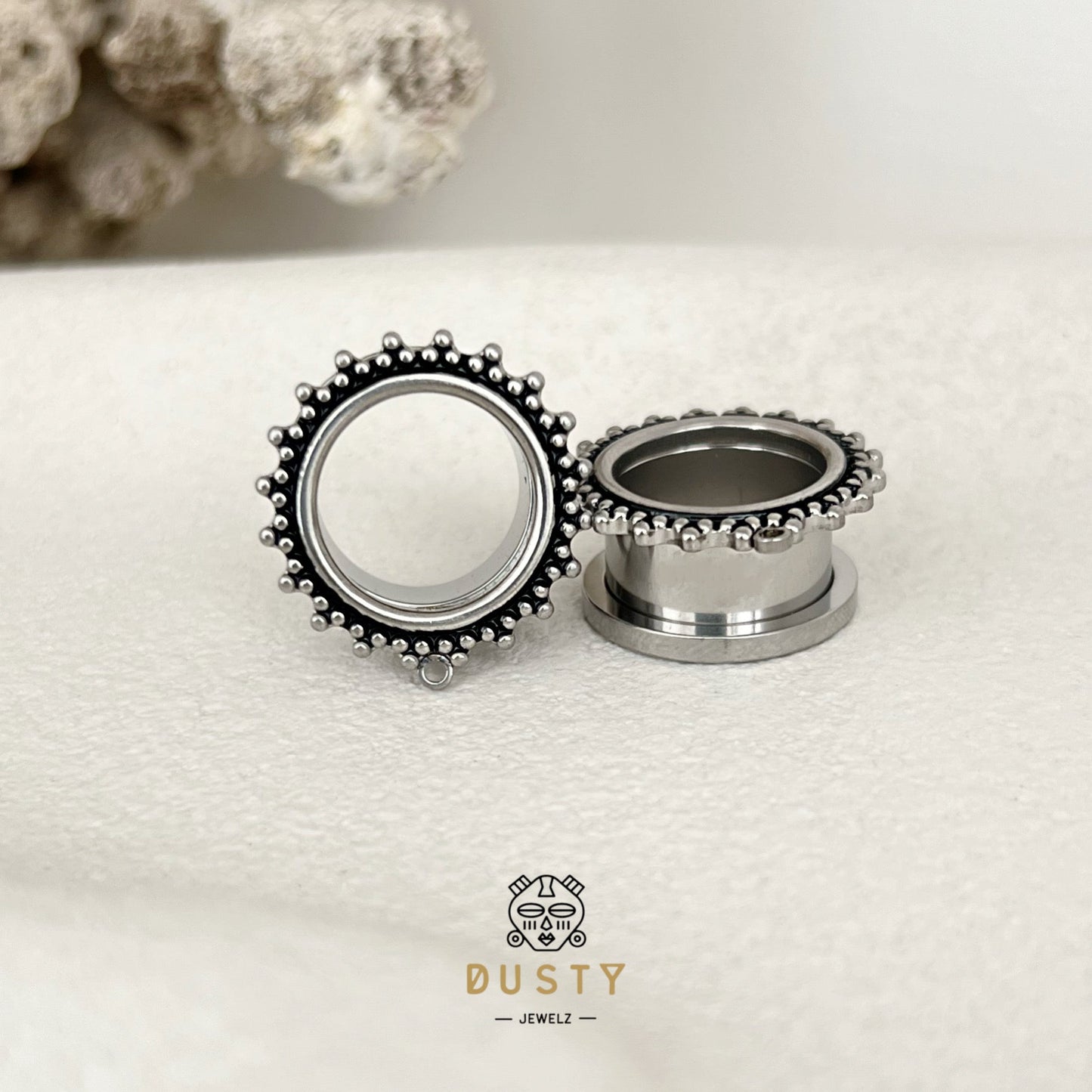 DIY Antique SCREW FIT Connector Tunnels And Plugs - DustyJewelz