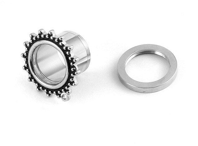 DIY Antique SCREW FIT Connector Tunnels And Plugs - DustyJewelz
