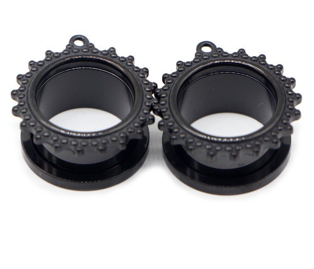 DIY Antique SCREW FIT Connector Tunnels And Plugs - DustyJewelz