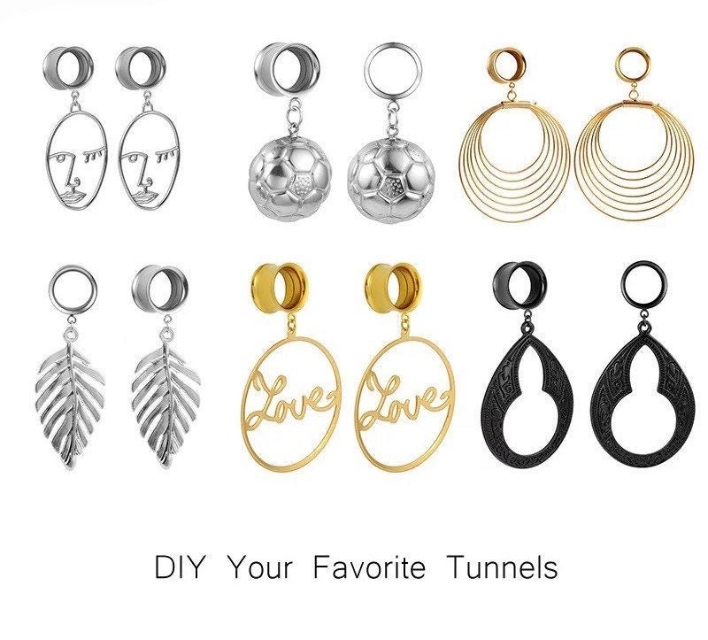 DIY Connector Eyelets | Screw Back - DustyJewelz
