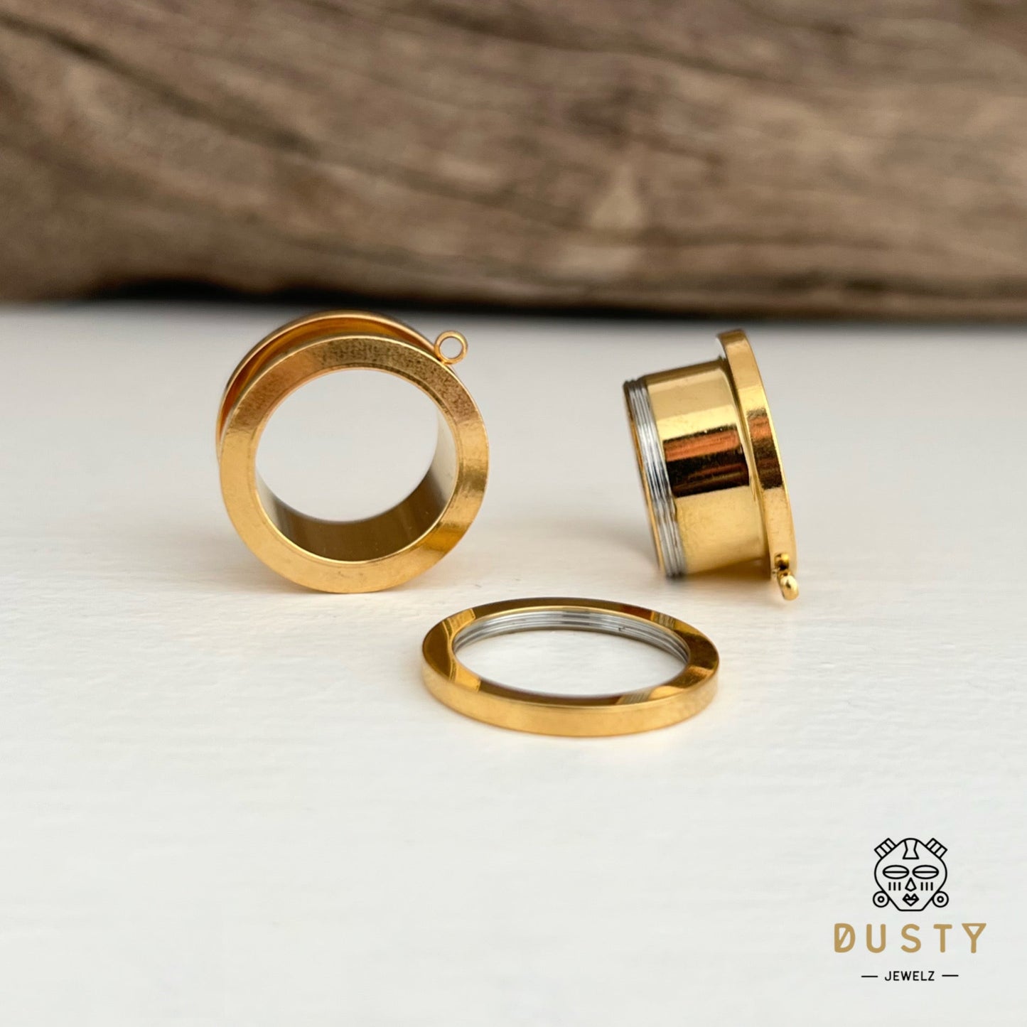 DIY Connector Tunnels | Screw Back - DustyJewelz
