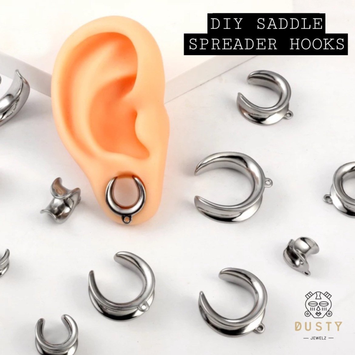 DIY Saddle Spreader Connector Plugs - DustyJewelz