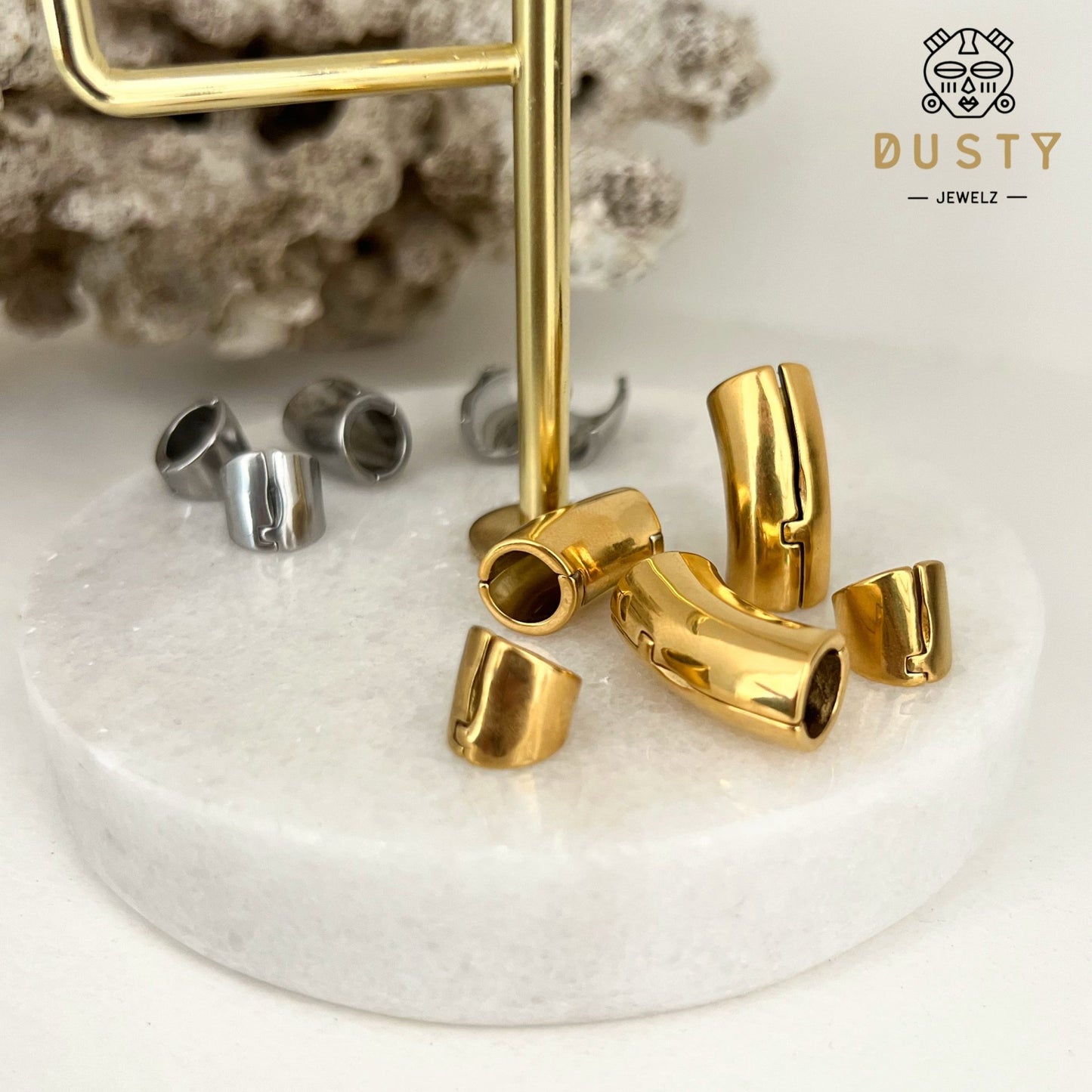 Easy Lobe Clips Ear Cuff Hangers | Weights In 4 Sizes - DustyJewelz