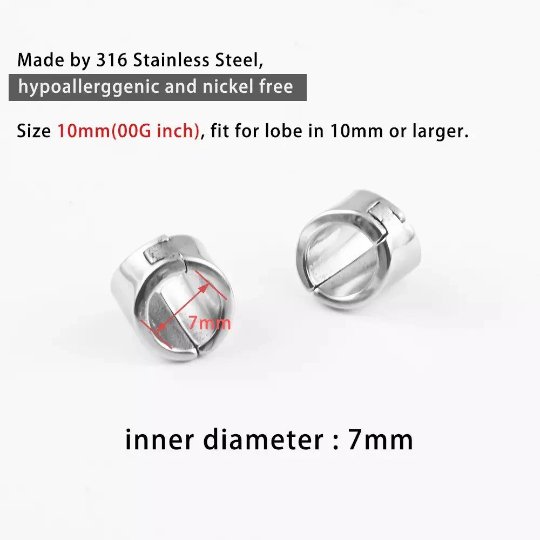 Easy Lobe Clips Ear Cuff Hangers | Weights In 4 Sizes - DustyJewelz