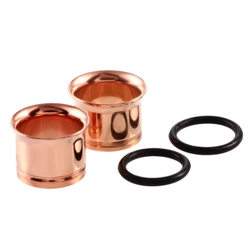 Eyelet Tunnels | Single Flare | Stainless Steel | Rubber-O Ring