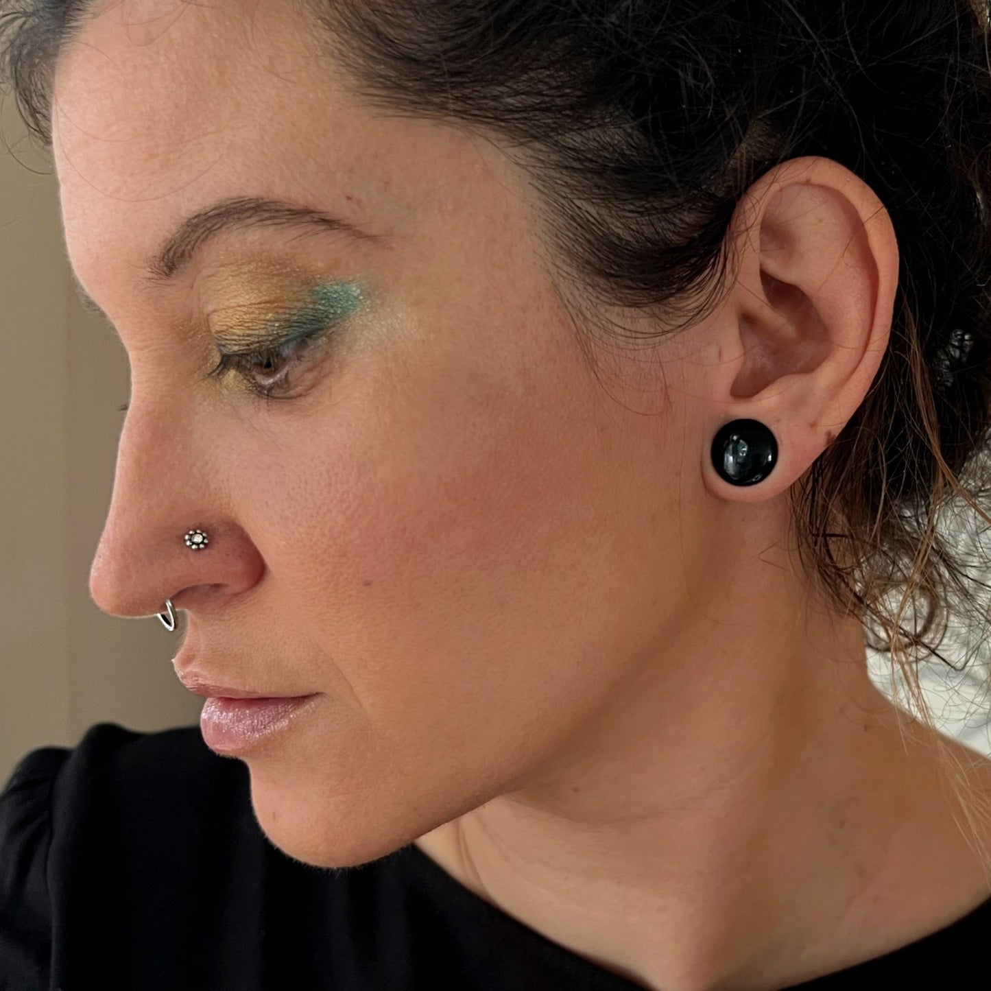 Glass Dead Stretching Plugs | Single Flare | Rubber O - Ring | 0.5mm Increments