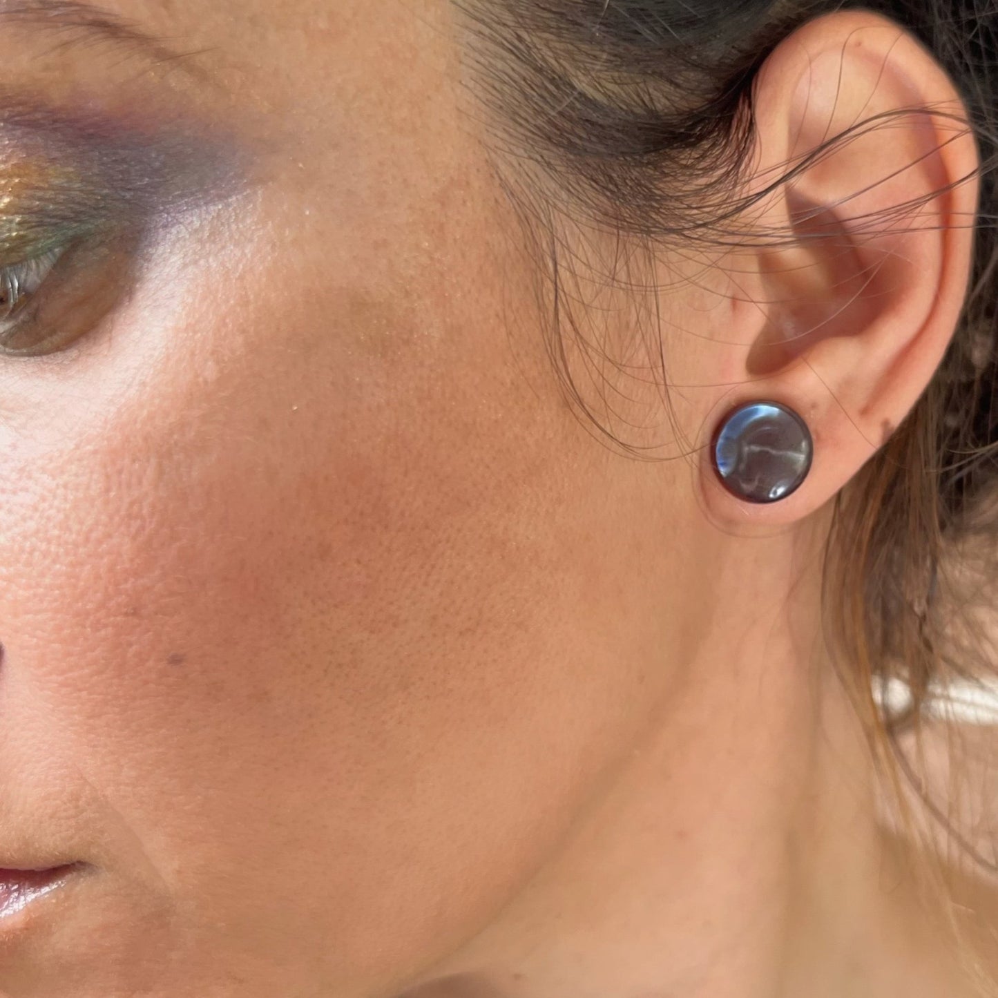 Glass Dead Stretching Plugs | Single Flare | Rubber O - Ring | 0.5mm Increments