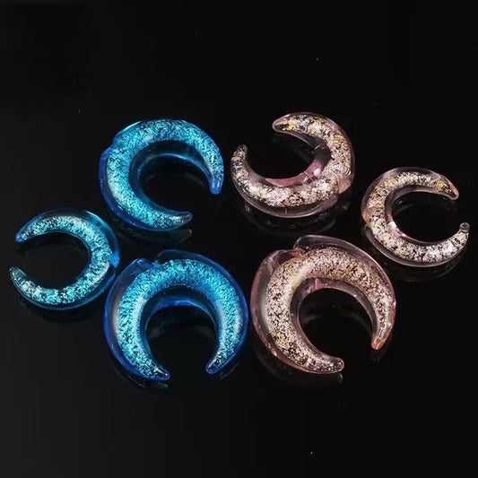 Glass Septum Crescent Pincher | Bull Taper
