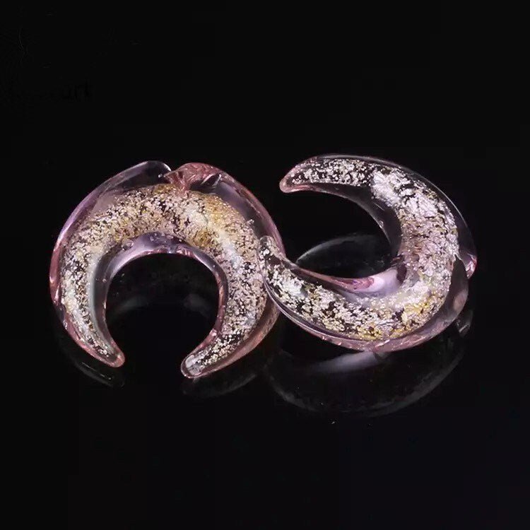 Glass Septum Crescent Pincher | Bull Taper