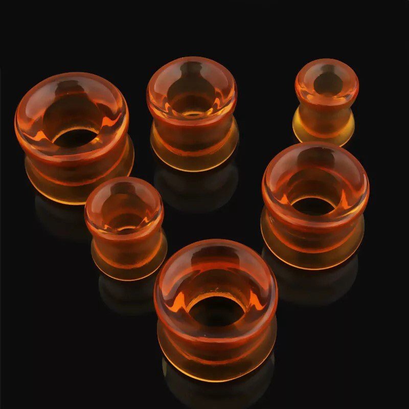 Glass Tunnels | Double Flared - DustyJewelz