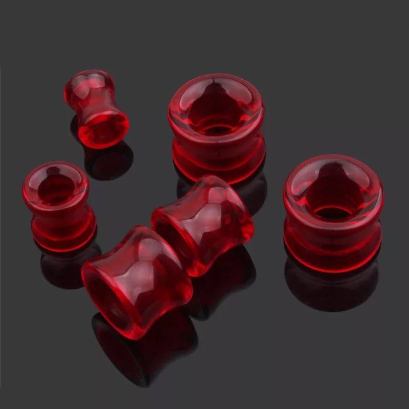 Glass Tunnels | Double Flared - DustyJewelz
