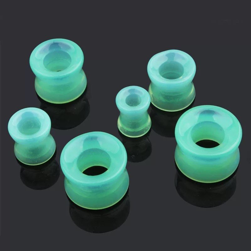 Glass Tunnels | Double Flared - DustyJewelz