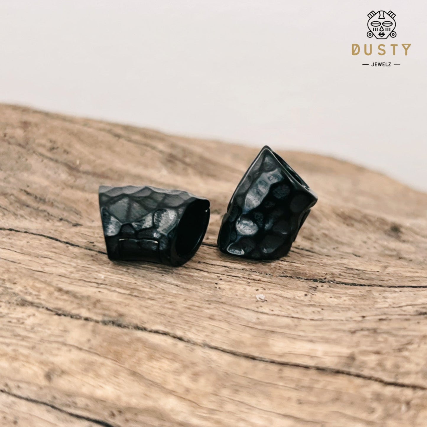 Hammered Lobe Clips | Ear Hangers | 4 Sizes - DustyJewelz