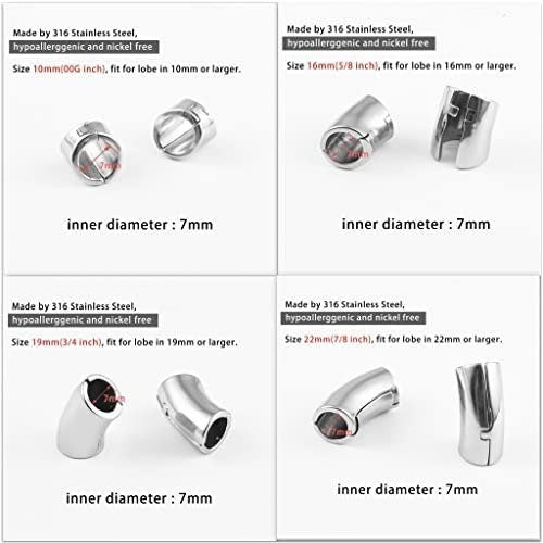 Hammered Lobe Clips | Ear Hangers | 4 Sizes - DustyJewelz