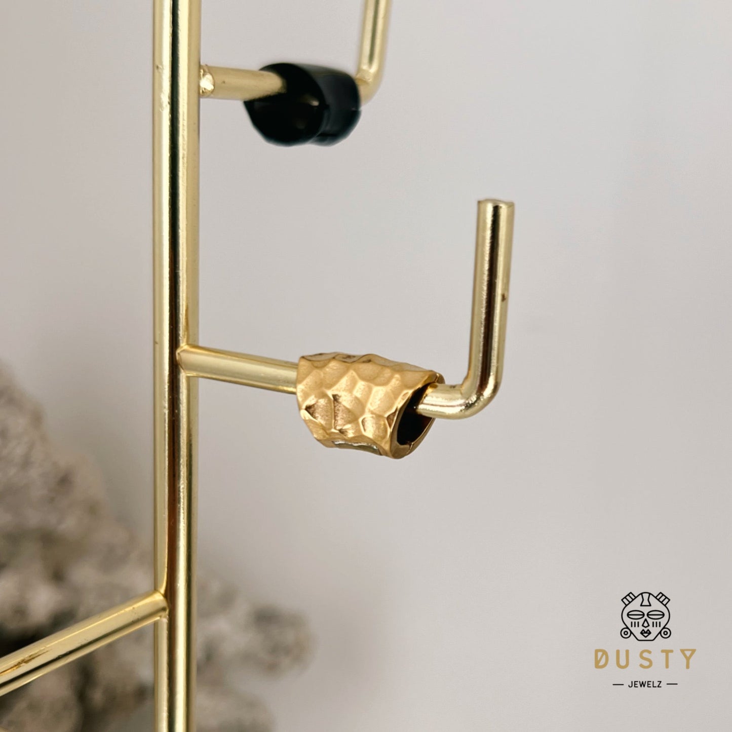 Hammered Lobe Clips | Ear Hangers | 4 Sizes - DustyJewelz