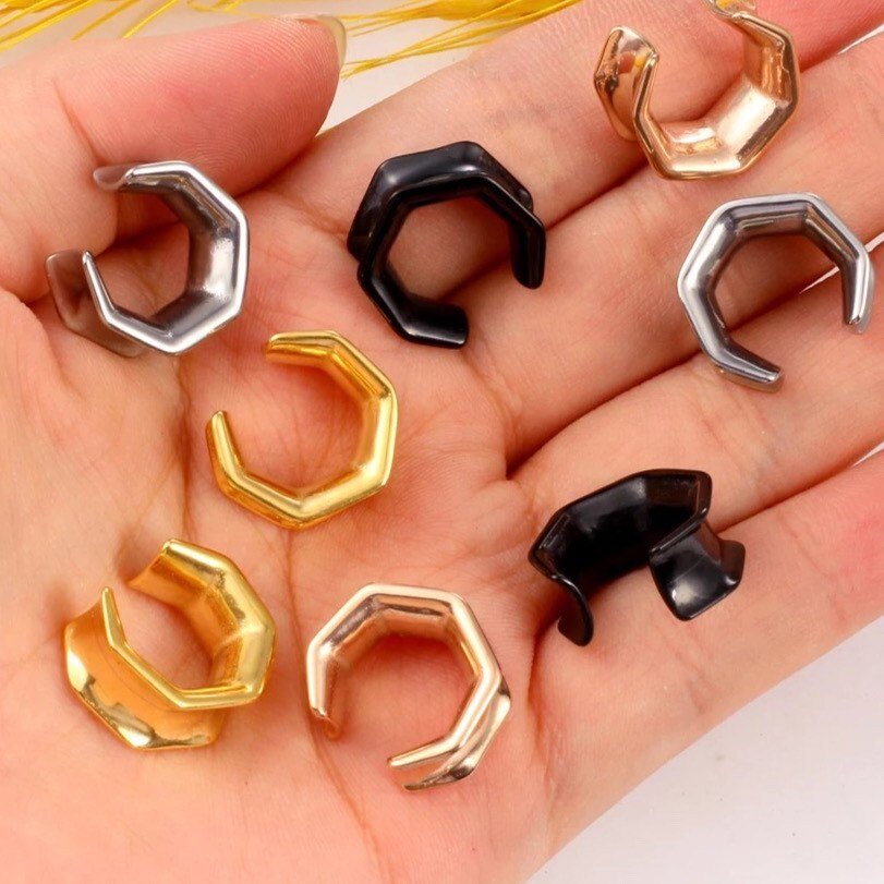 Hexagon Saddle Spreader Plugs - DustyJewelz