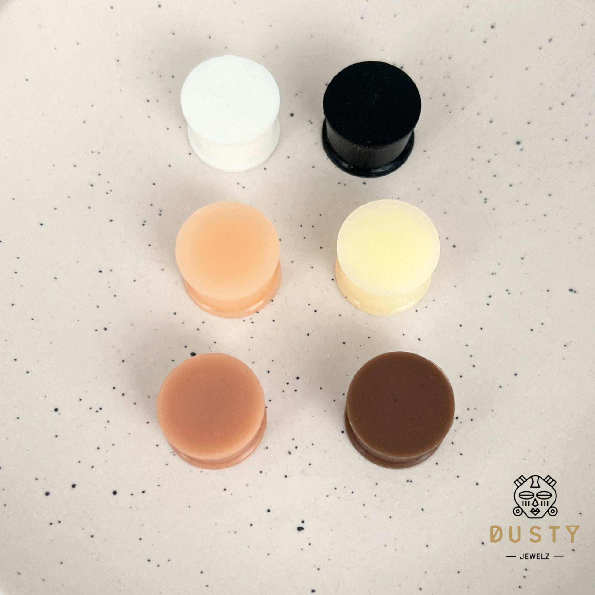 Hider Silicone Plugs | Skin Tones (28mm -50mm) - DustyJewelz