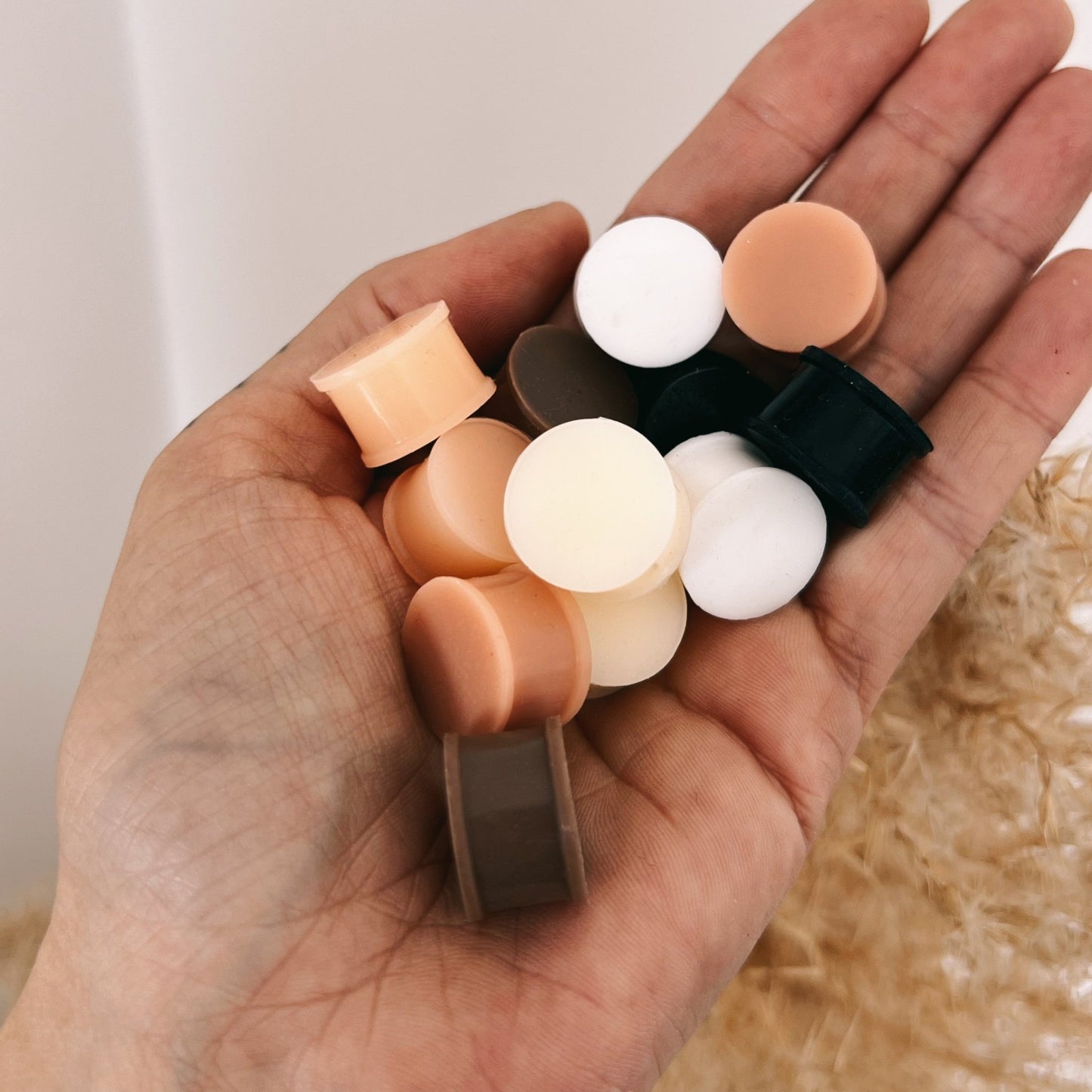 Hider Silicone Plugs | Skin Tones (28mm -50mm) - DustyJewelz