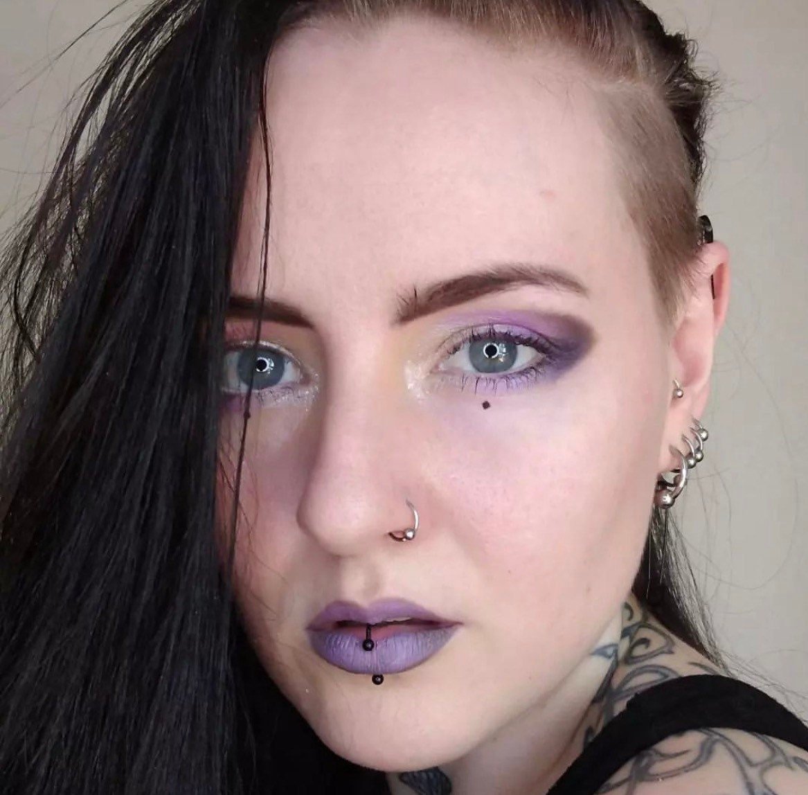 Lippy Loop Labret Ring | Lip Hugger U -Shaped Horseshoe - DustyJewelz