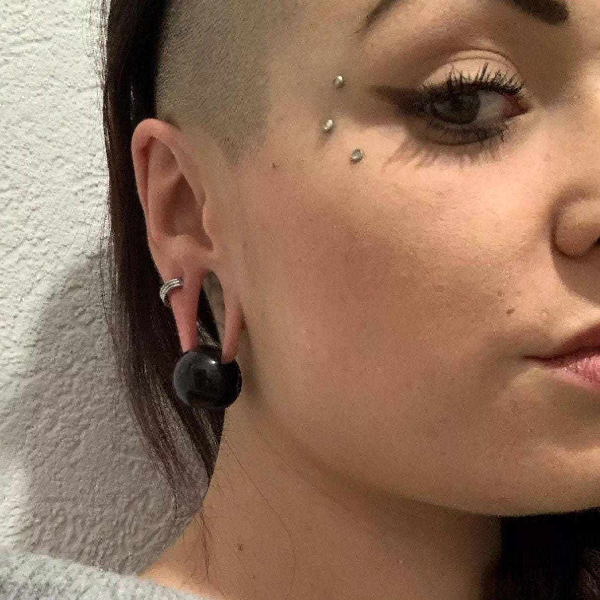 Moon Orb Ear Weights | Lobe Cuff