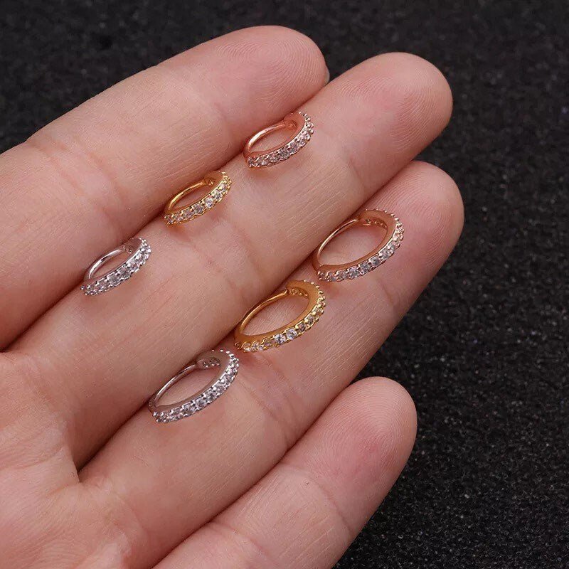 Bendable Multi Bling Ring | Zirconia Twist Rings Stackable