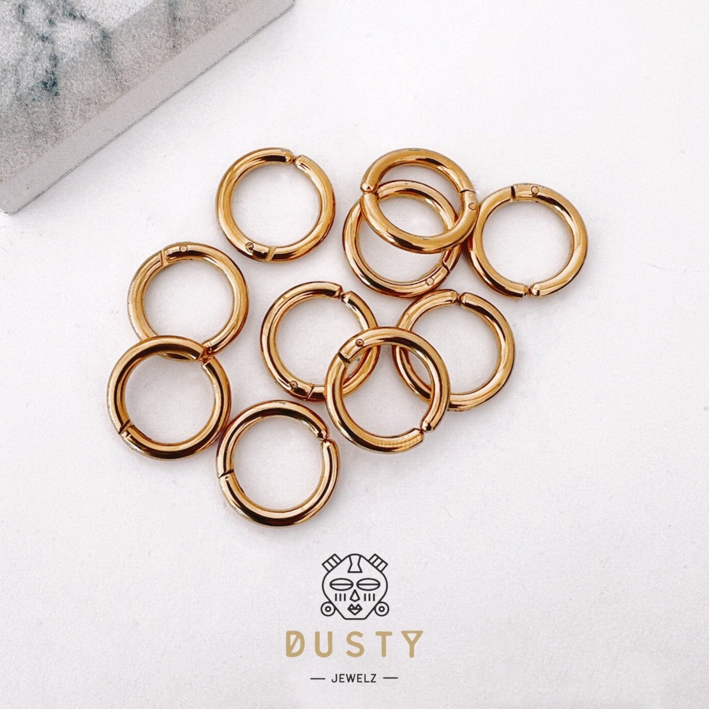 Multi Ring Stack For Stretched Ears | Easy Open & Close
