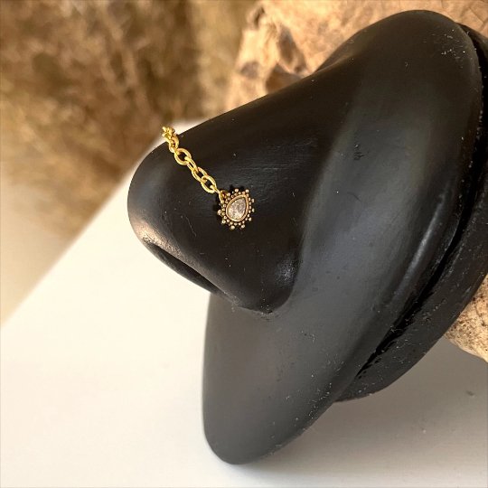 Nose Chain And Studs Set - DustyJewelz