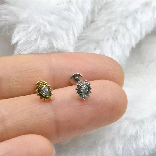 Nose Chain And Studs Set - DustyJewelz