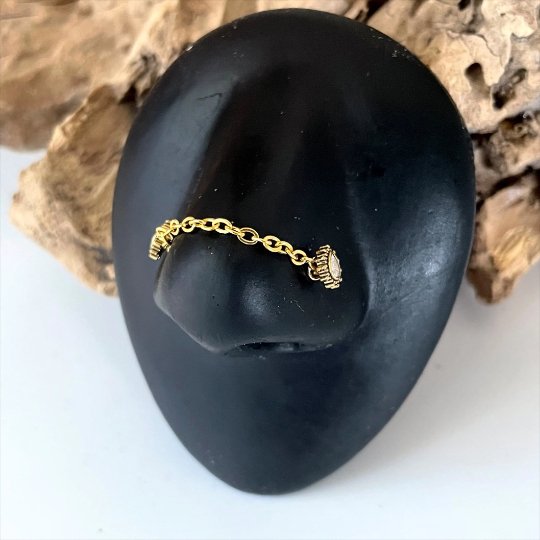 Nose Chain And Studs Set - DustyJewelz