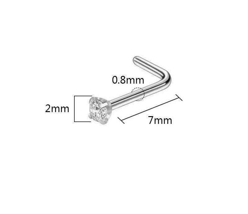 Nose Chain Studs Set - DustyJewelz