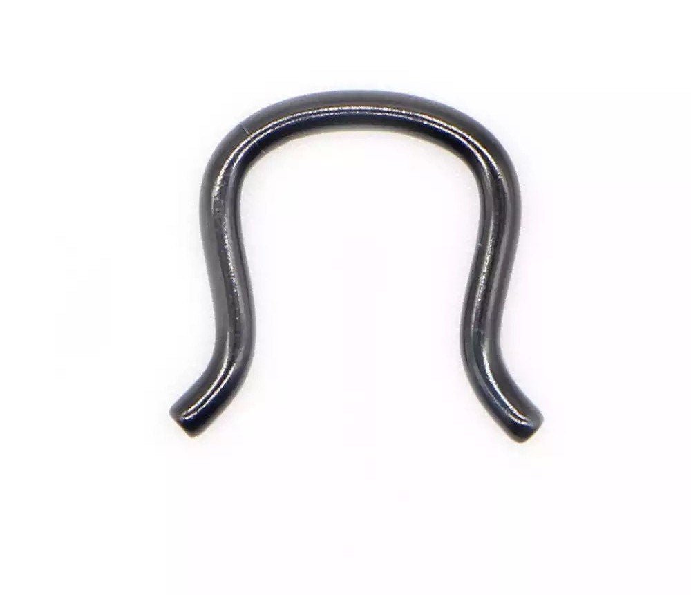 Septum Retainer | U - Shaped Hider Ring - DustyJewelz