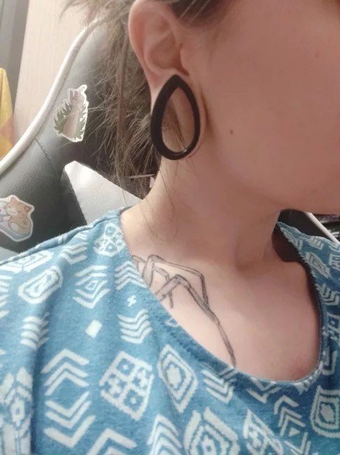 Silicone Teardrop Ear Tunnels| Flexible Soft Plugs - DustyJewelz