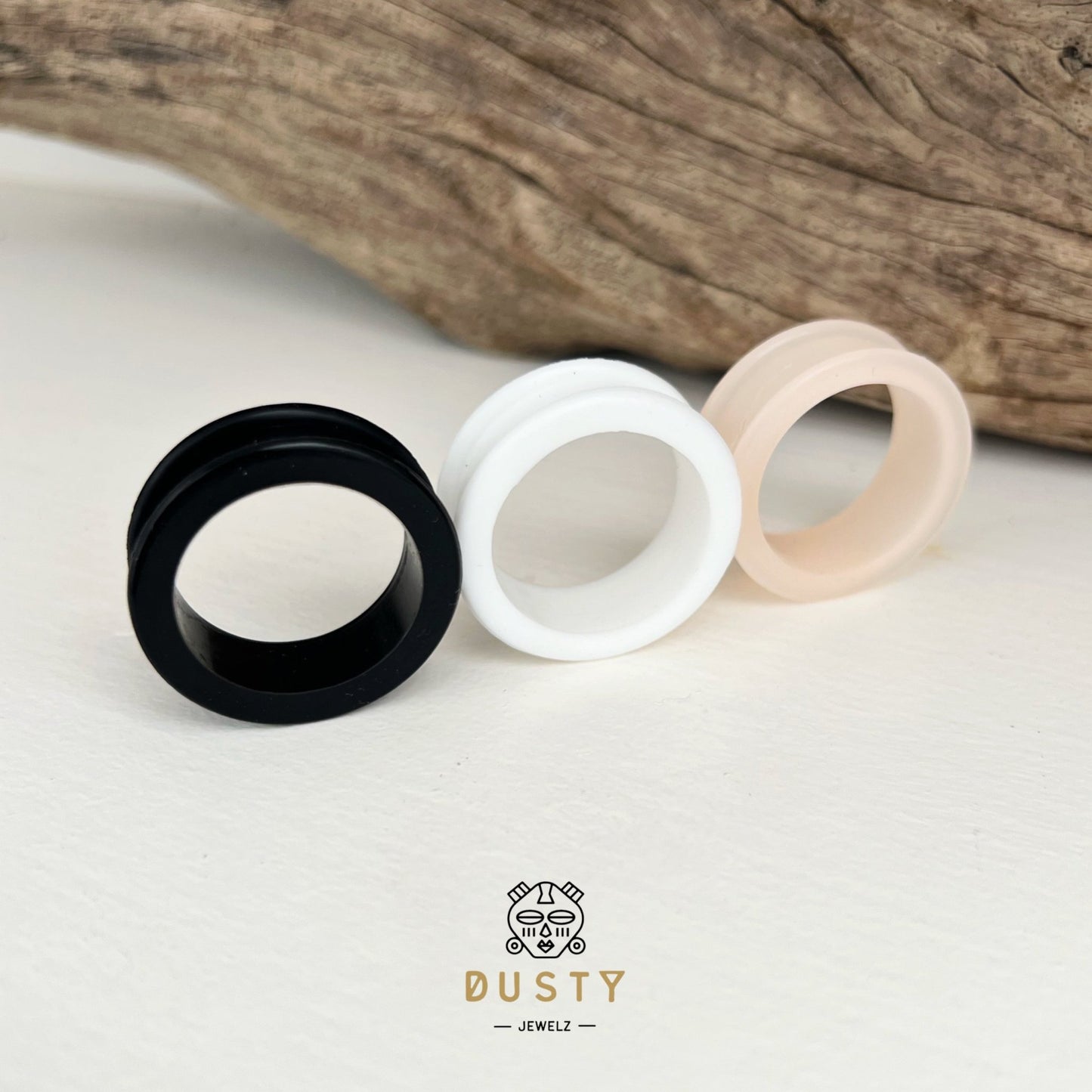 Silicone Tunnels | Double Flare | Bundle (3mm-76mm) - DustyJewelz