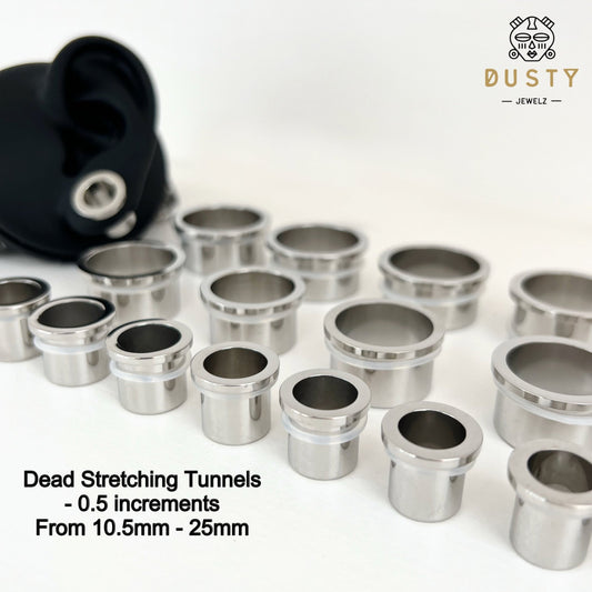 Single Flare Dead Stretching Kit | 10.5mm-25mm | 0.5mm Increments - DustyJewelz