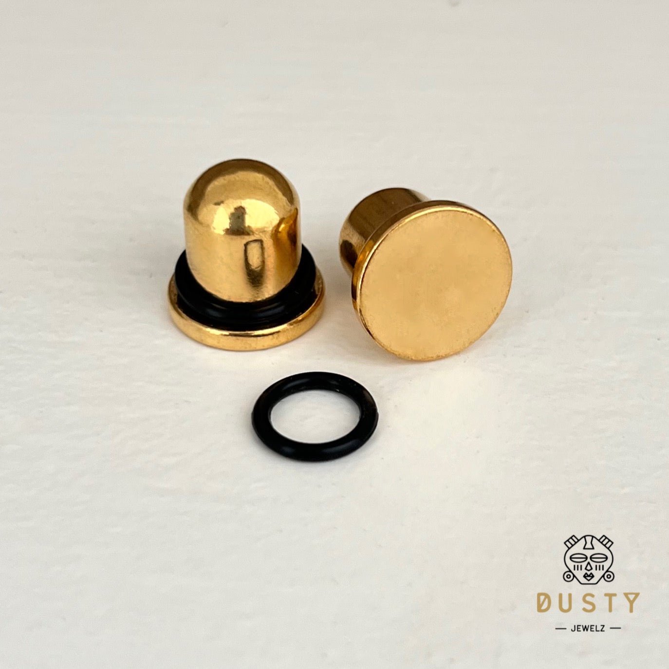 Single Flare Steel Plugs | Dead Stretching Plug - DustyJewelz