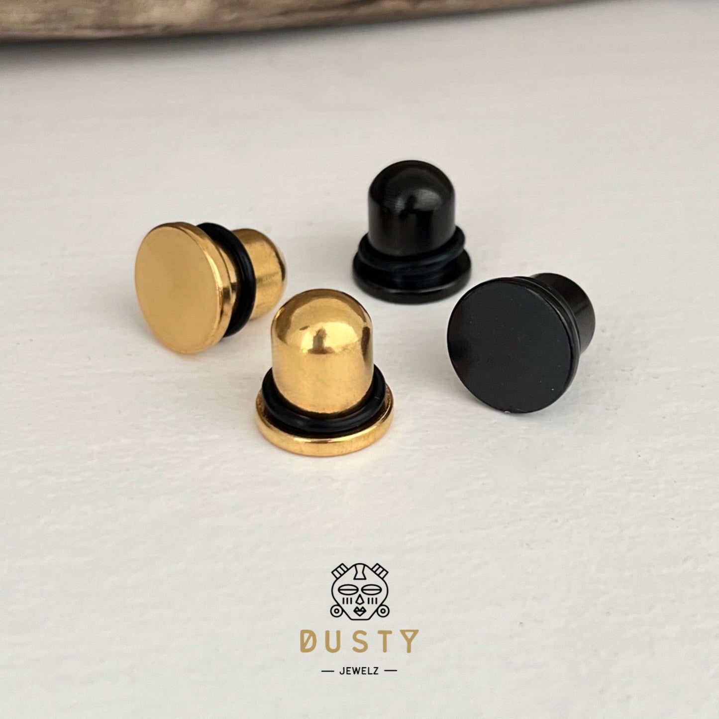 Single Flare Steel Plugs | Dead Stretching Plug - DustyJewelz