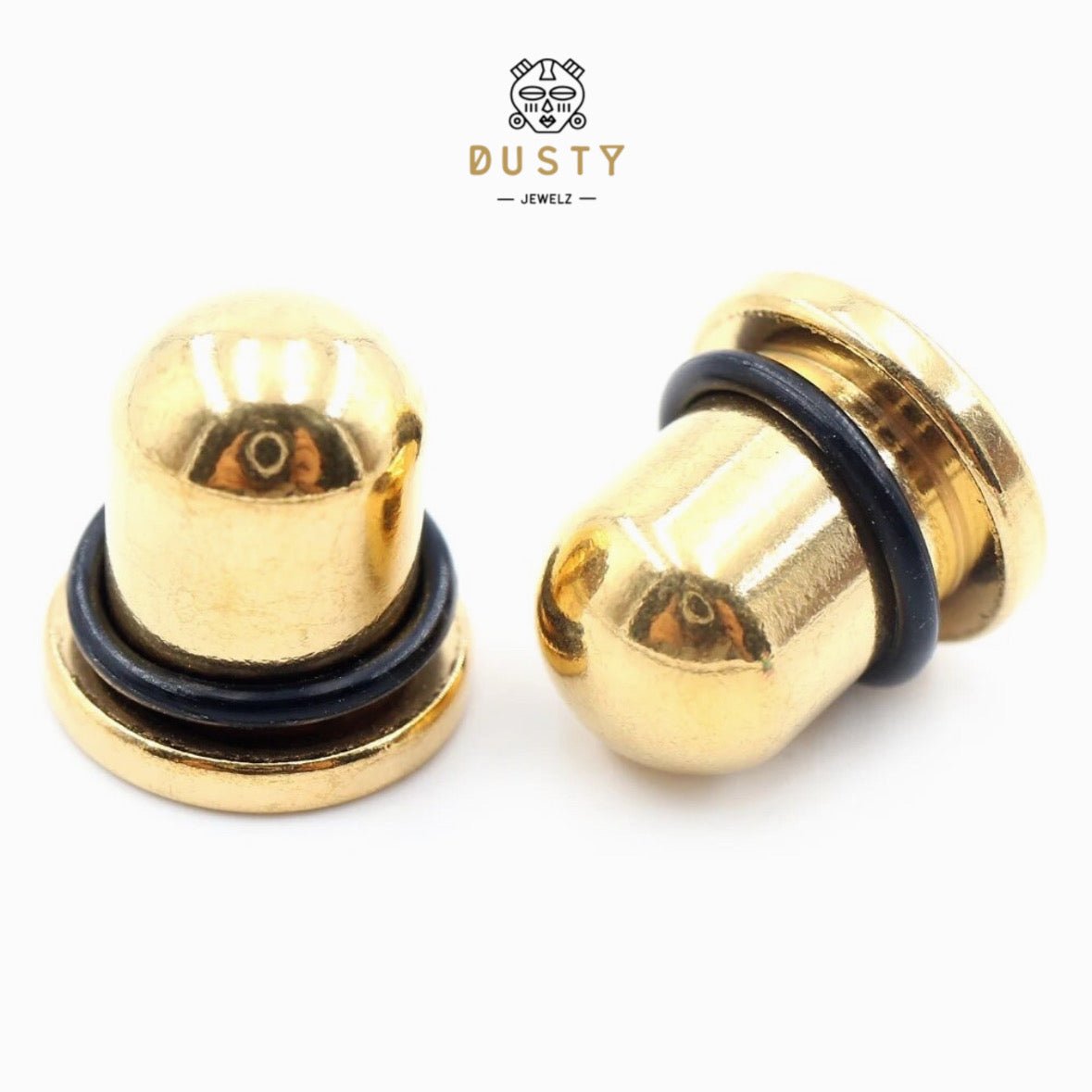 Single Flare Steel Plugs | Dead Stretching Plug - DustyJewelz