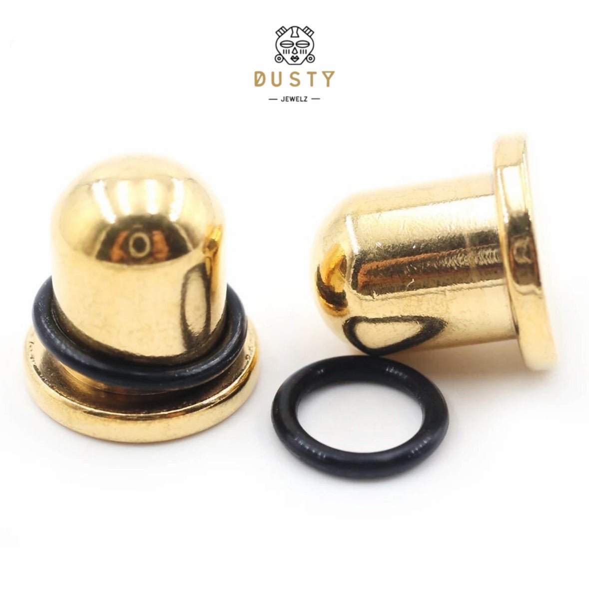Single Flare Steel Plugs | Dead Stretching Plug - DustyJewelz