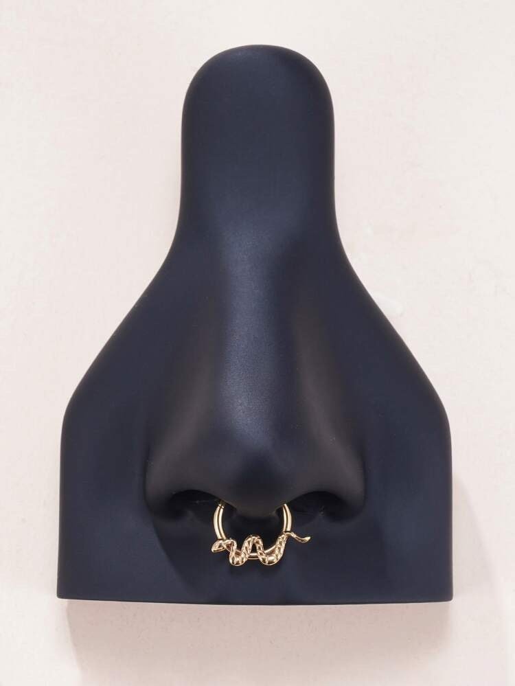 Snake Clicker | Hinged Septum Ring - DustyJewelz
