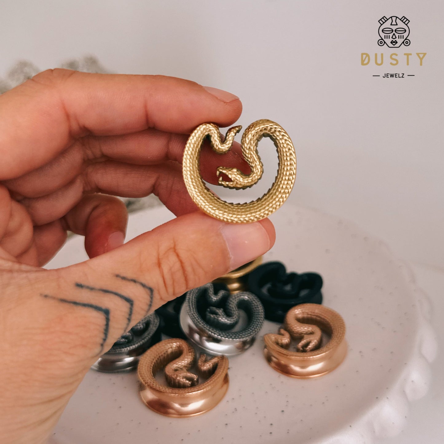 Snake Ear Saddle Spreader - DustyJewelz