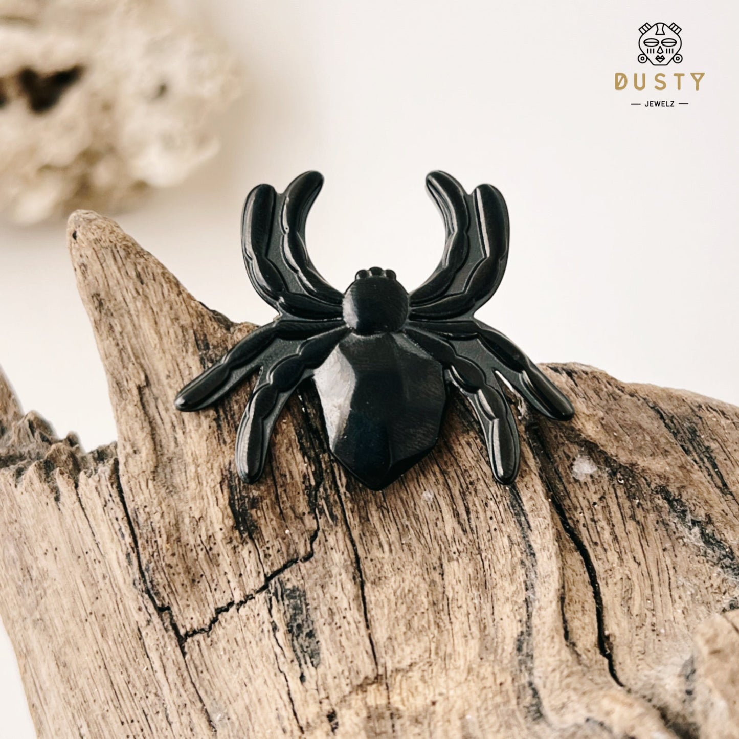 Spider Saddle Plugs | Steel Lobe Spreader Hangers - DustyJewelz