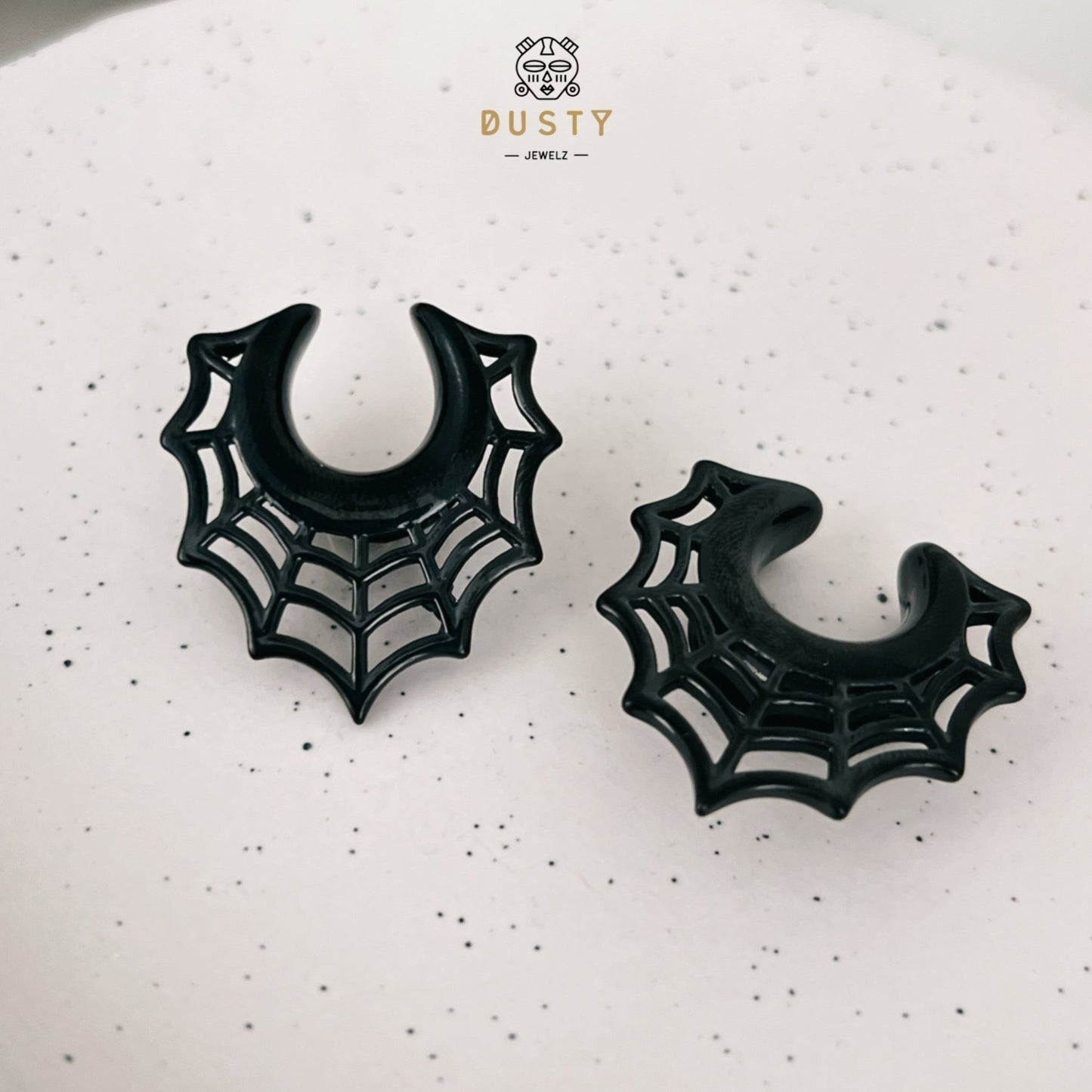 Spider Web Saddle Plugs | Steel Spreader Hangers - DustyJewelz