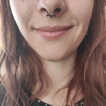 Spike Septum Ring | Steel Clicker - DustyJewelz