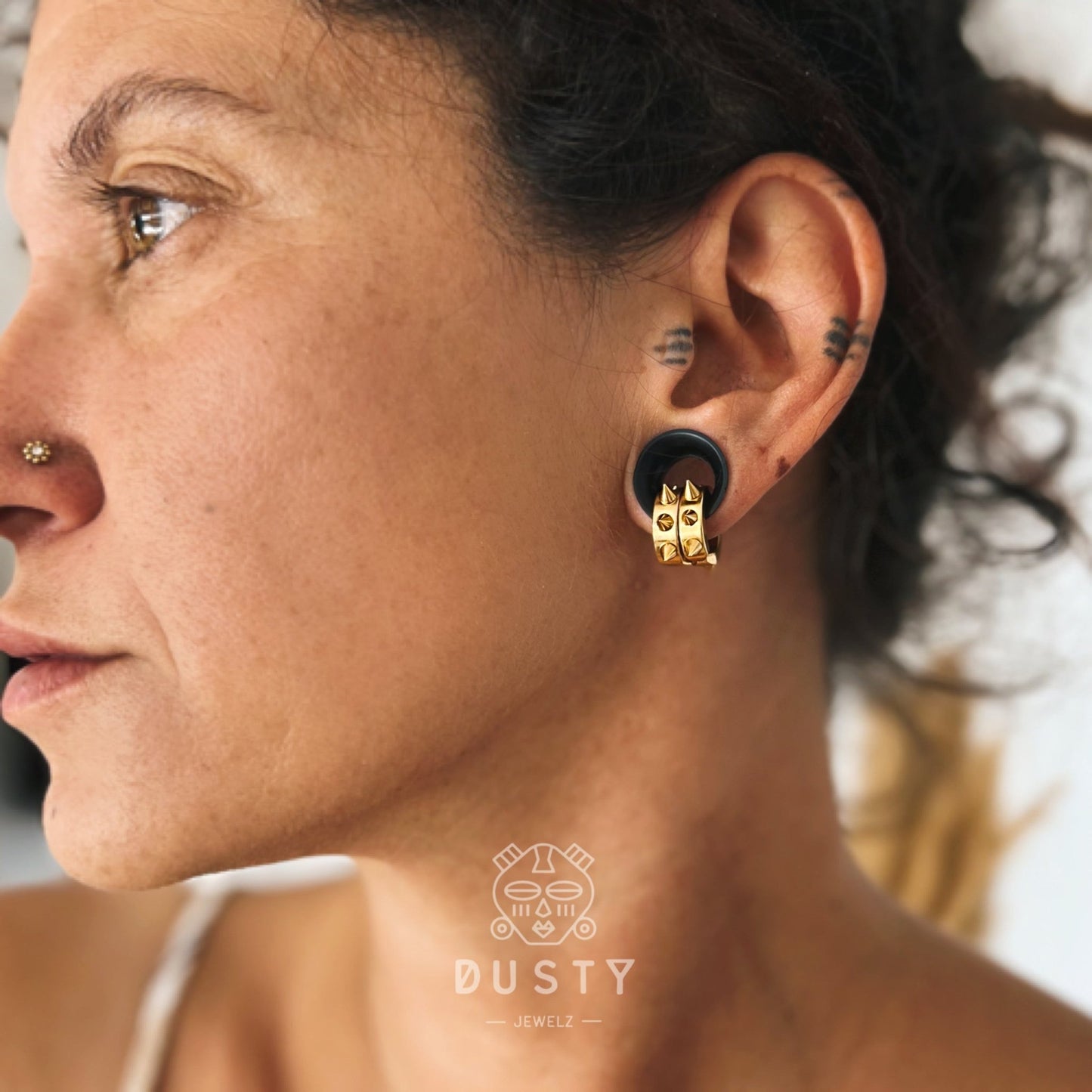Spiked Ear Cuffs | Spike Clip Earrings - DustyJewelz