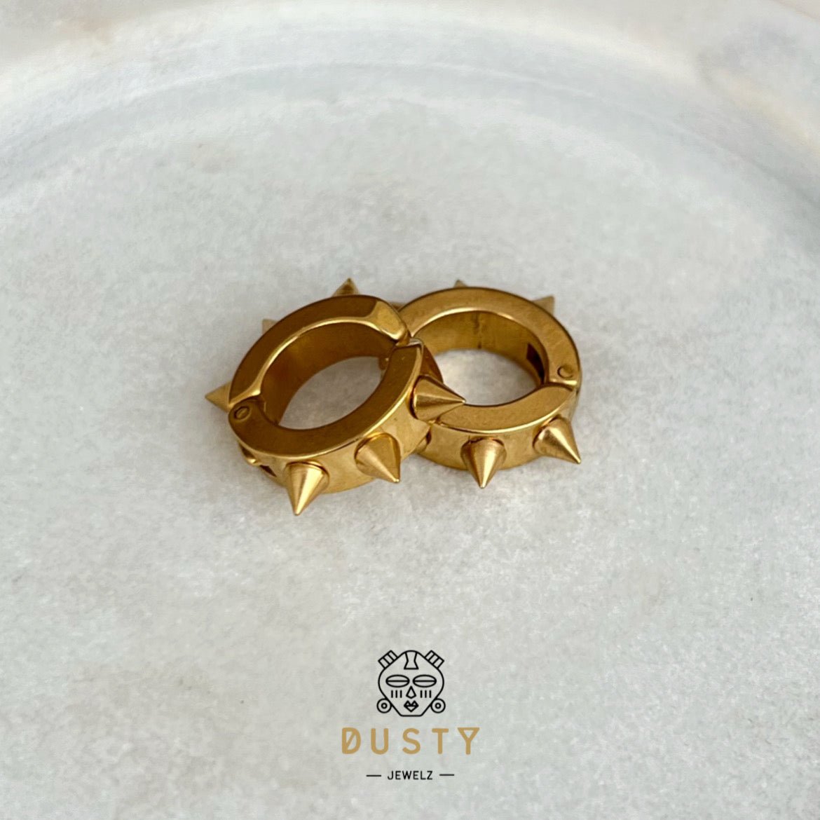 Spiked Ear Cuffs | Spike Clip Earrings - DustyJewelz
