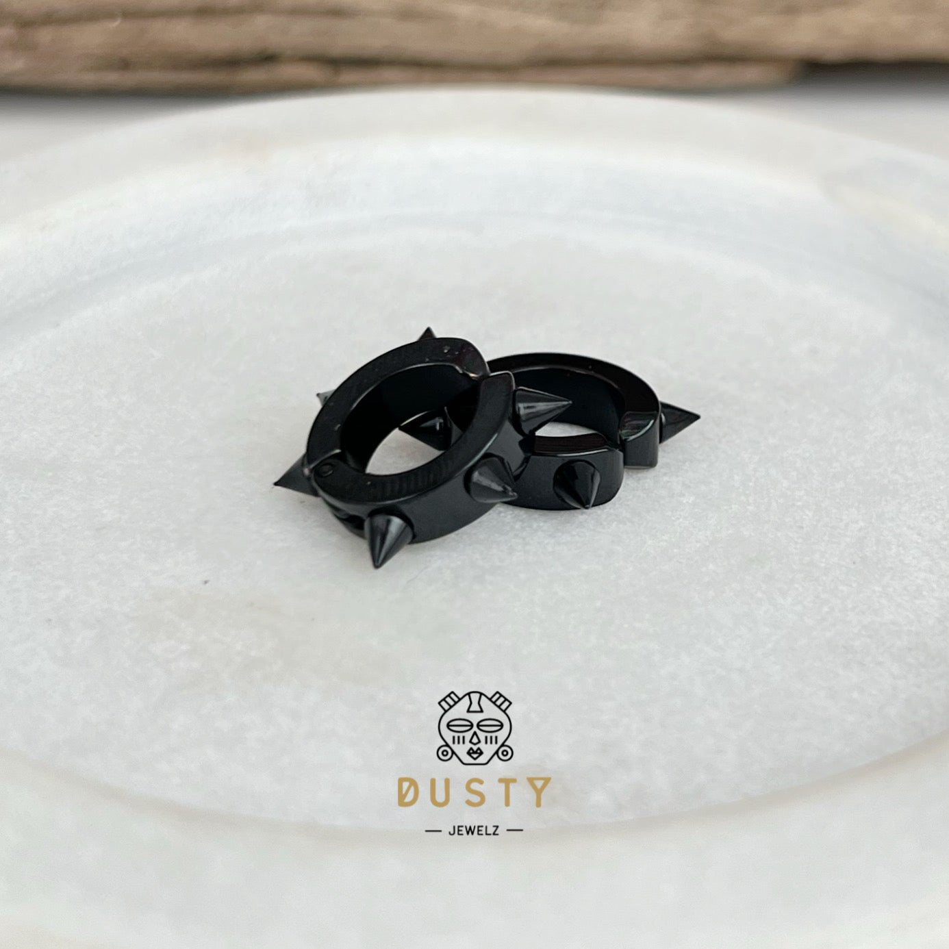 Spiked Ear Cuffs | Spike Clip Earrings - DustyJewelz