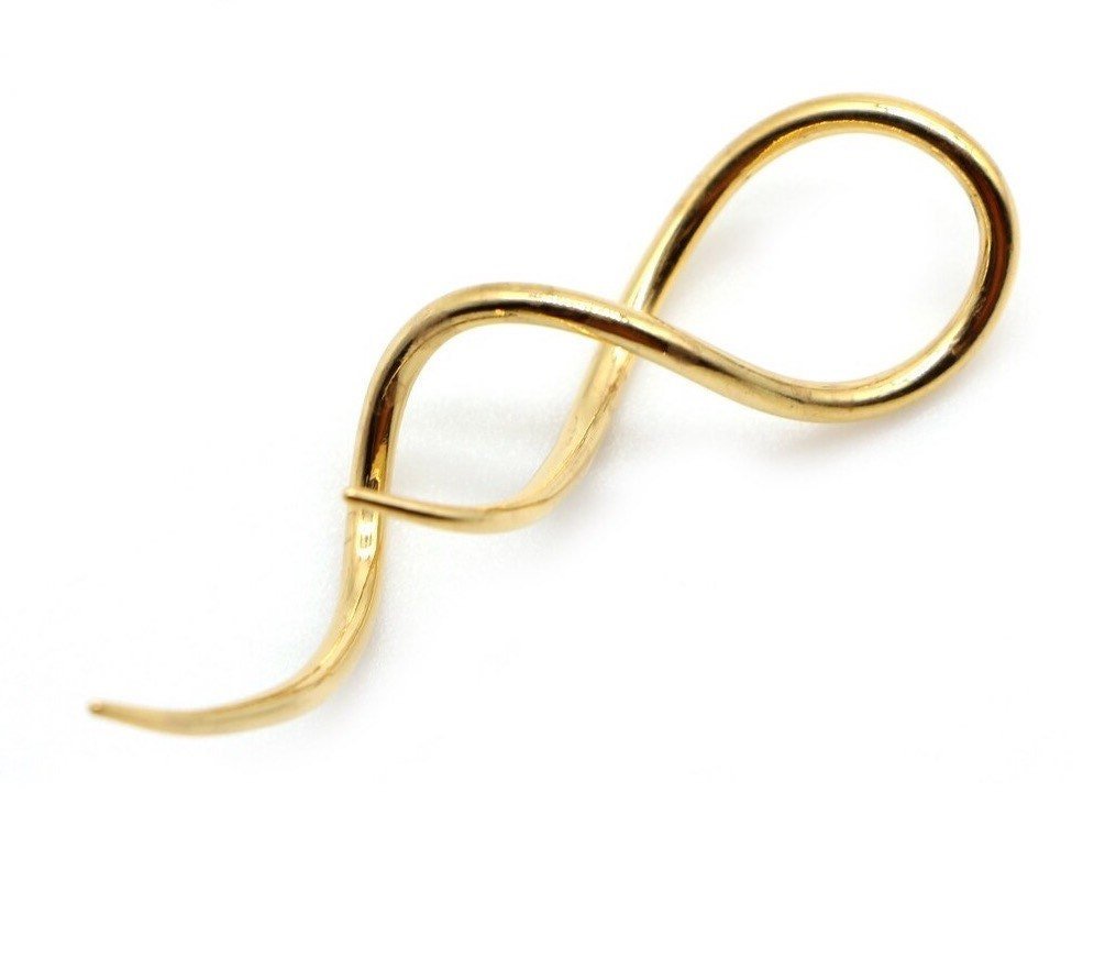 Spiral Twist Tapers | Snake Curl Lobe Hangers - DustyJewelz