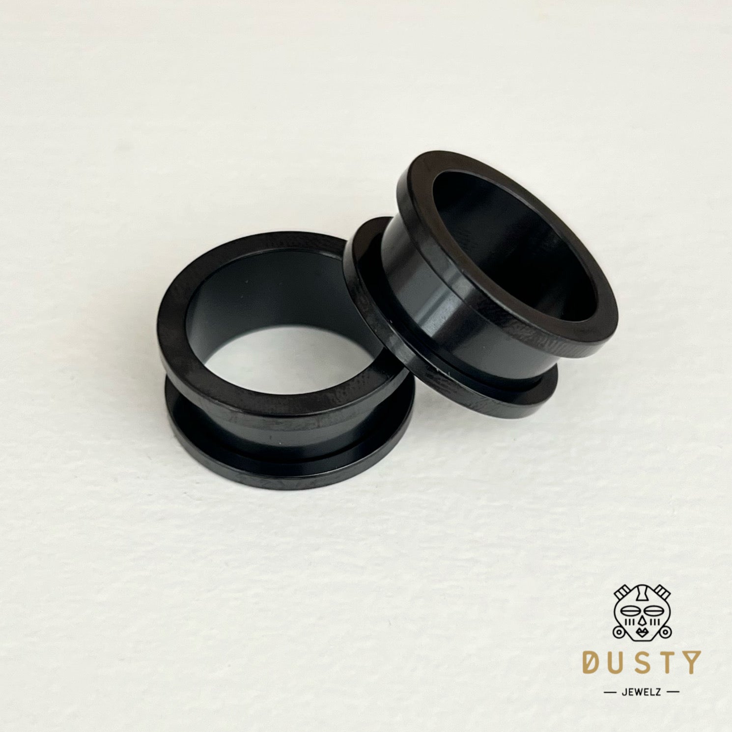 Stainless Steel Tunnels | Double Flare | Screw Back Externally Threaded | Bundle - DustyJewelz