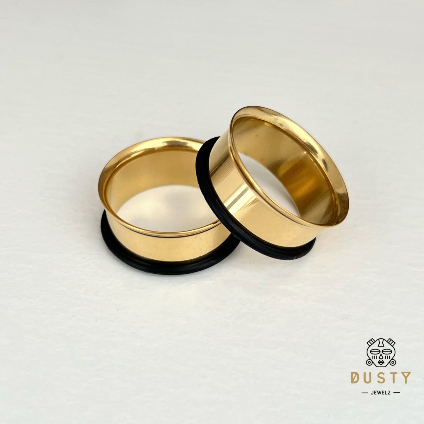 Stainless Steel Tunnels | Single Flare | Rubber-O Ring | Bundle - DustyJewelz